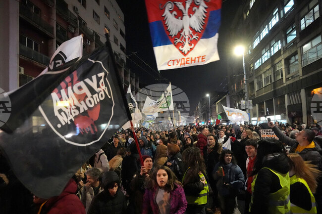 Serbia Protest