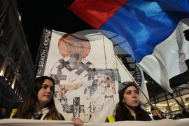 Serbia Protest