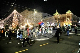 Сърбия - протестно шествие с искане за свикване на предсрочни парламентарни избори