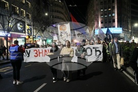 Сърбия - протестно шествие с искане за свикване на предсрочни парламентарни избори