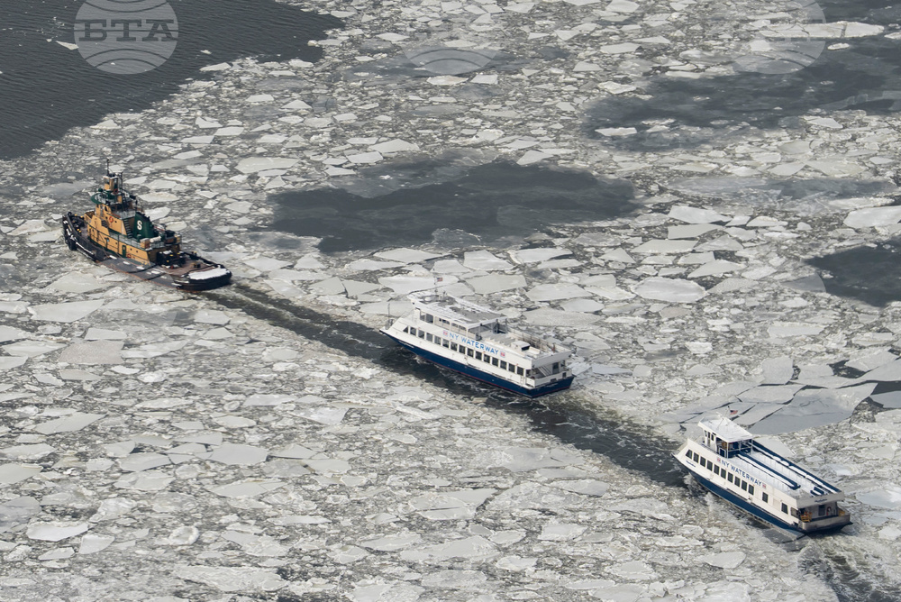 APTOPIX Winter Weather New York