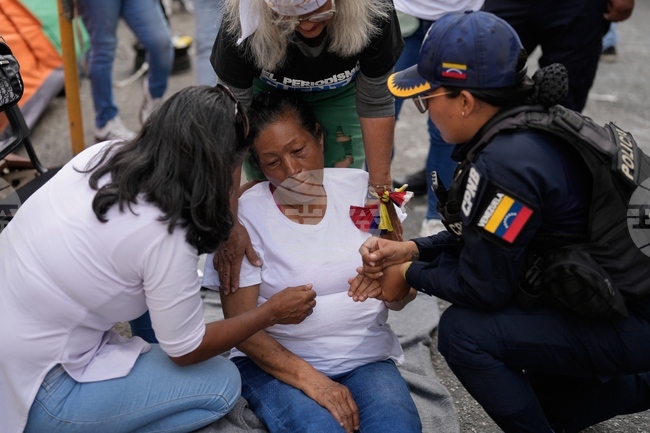 APTOPIX Venezuela Prisoners