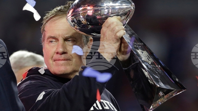 Най-успешният треньор в историята на НФЛ Бил Беличик няма да бъде приет в "Залата на славата" тази година