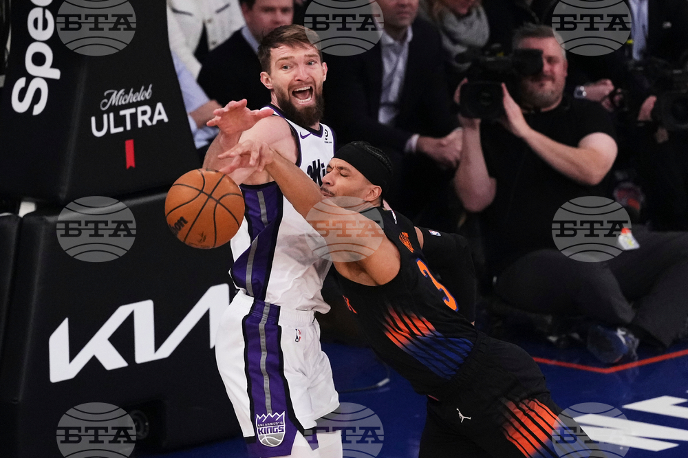 Kings Knicks Basketball