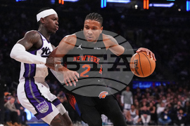 Kings Knicks Basketball