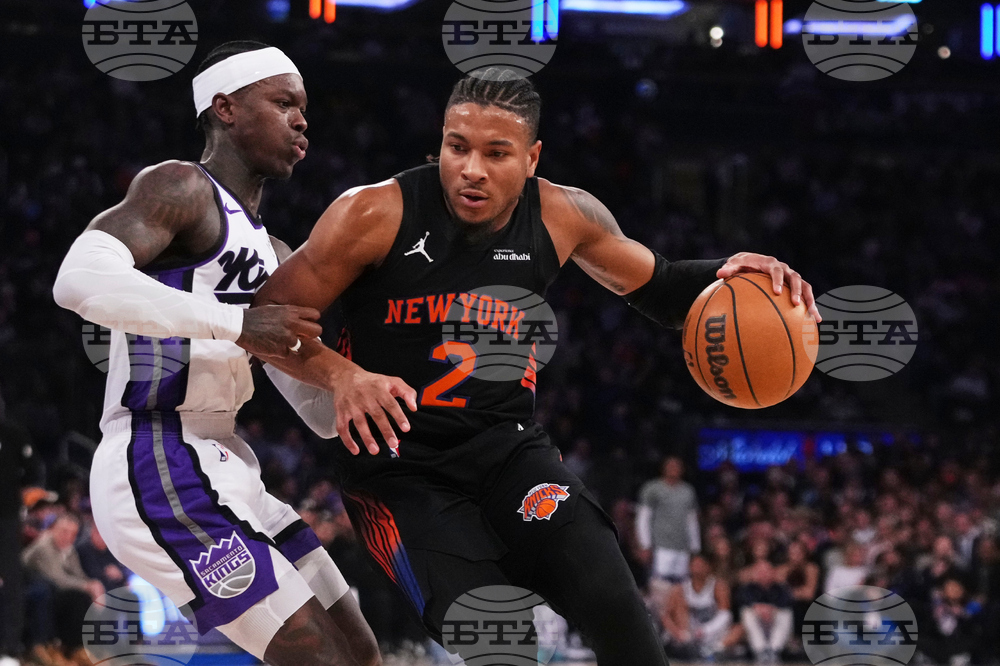 Kings Knicks Basketball