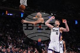 Kings Knicks Basketball