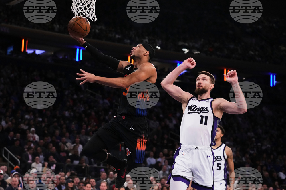 Kings Knicks Basketball