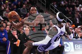 Kings Knicks Basketball