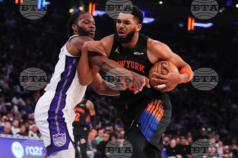 Kings Knicks Basketball