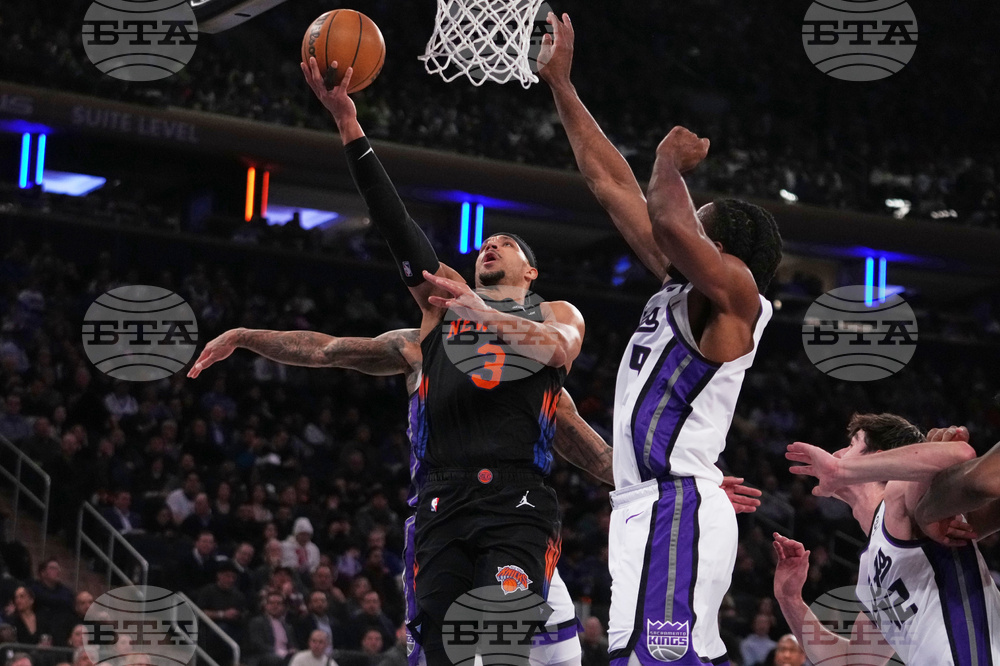 Kings Knicks Basketball
