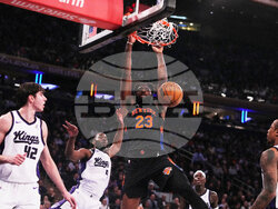 Kings Knicks Basketball