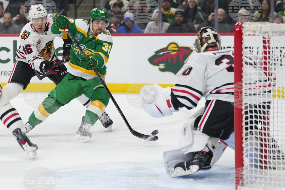 Blackhawks Wild Hockey