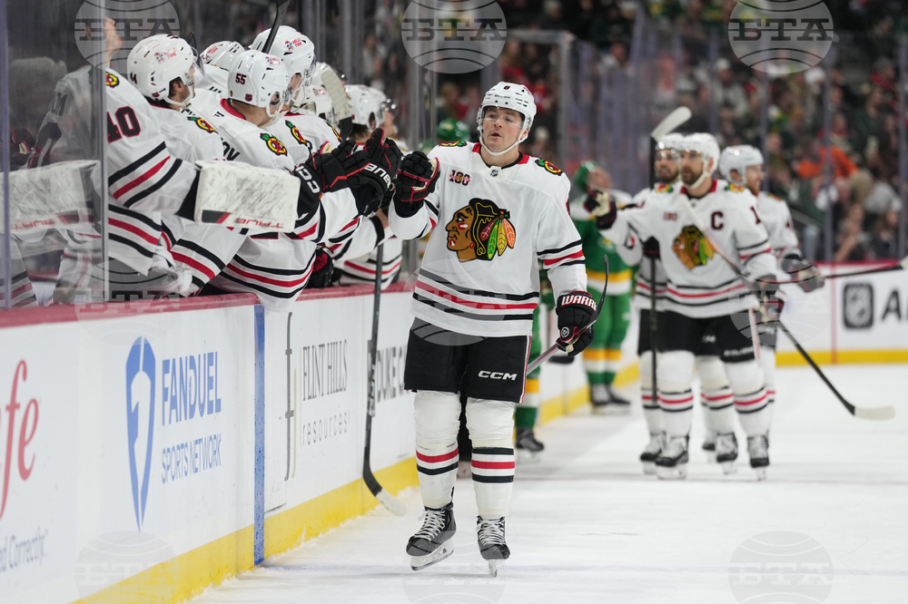 Blackhawks Wild Hockey