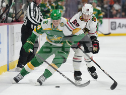 Blackhawks Wild Hockey