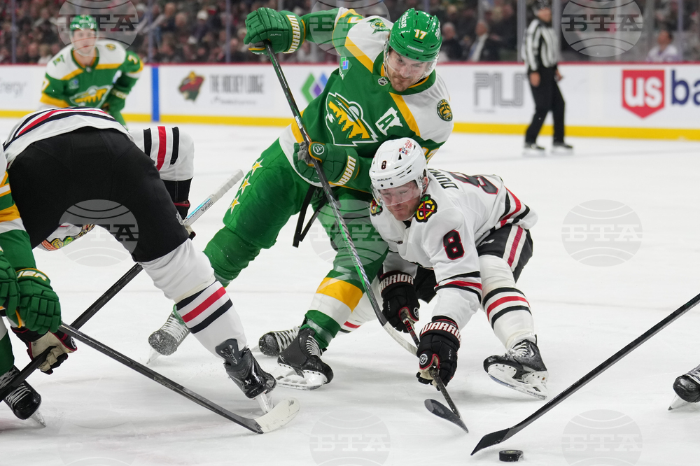 Blackhawks Wild Hockey