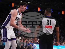 Kings Knicks Basketball