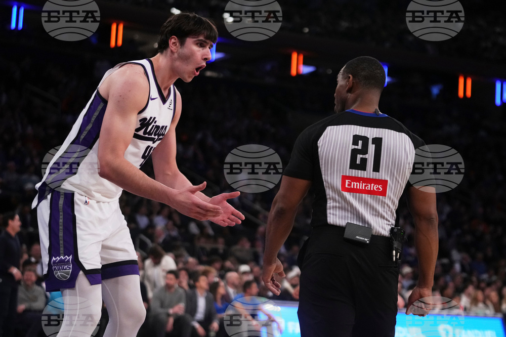 Kings Knicks Basketball