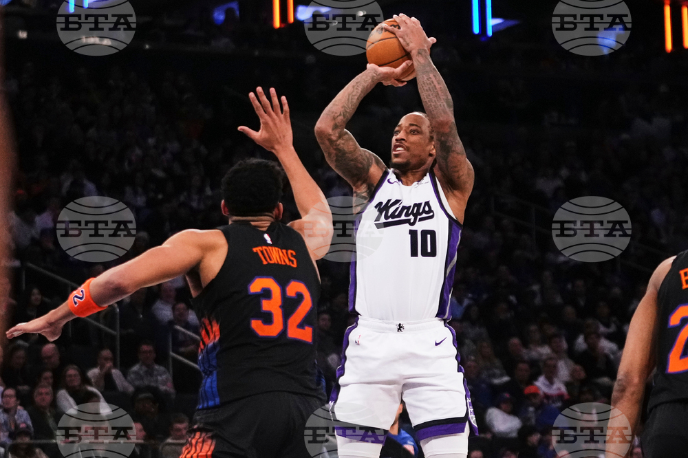 Kings Knicks Basketball