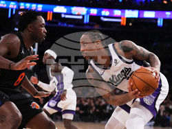 Kings Knicks Basketball