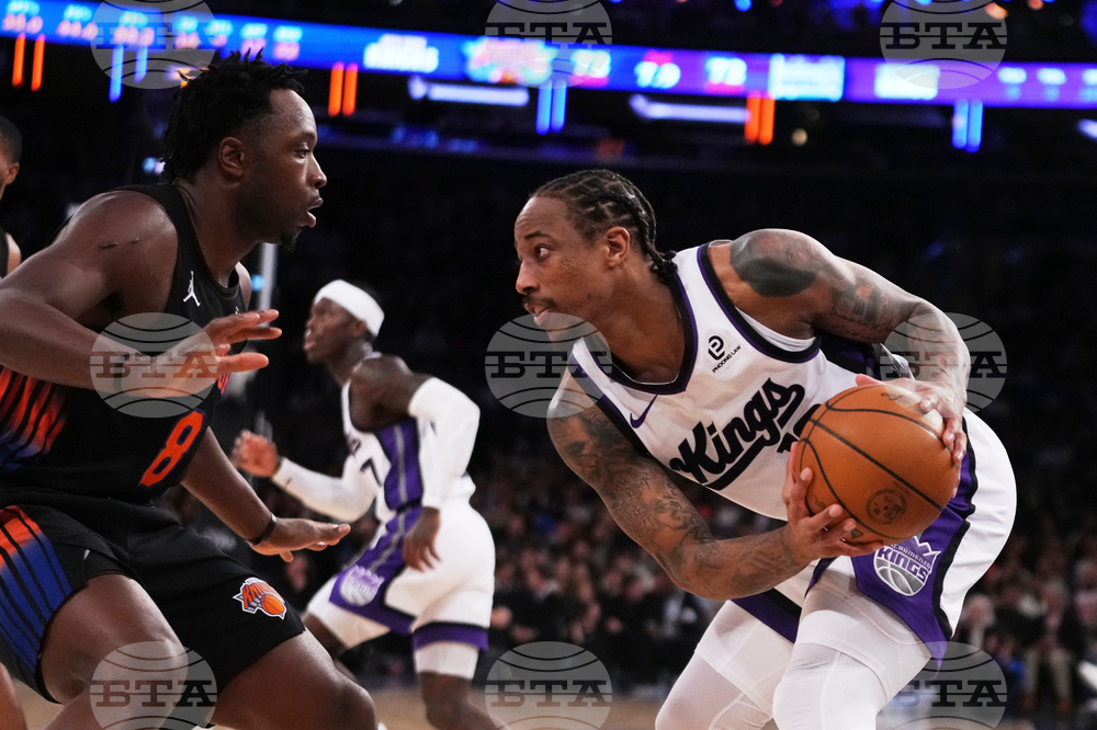 Kings Knicks Basketball