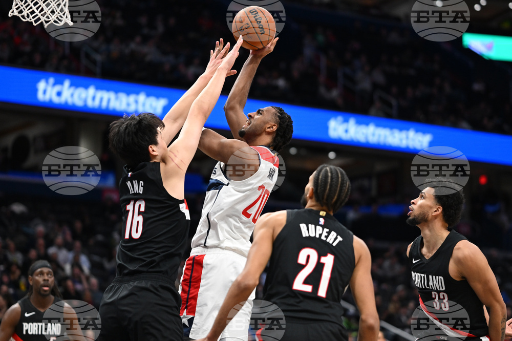 Trail Blazers Wizards Basketball