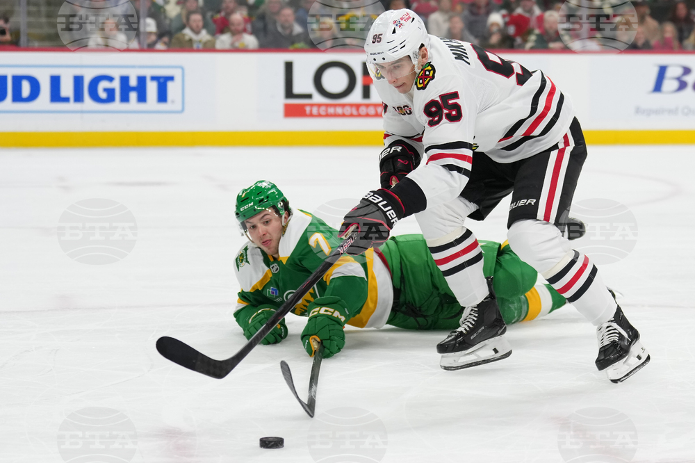 Blackhawks Wild Hockey