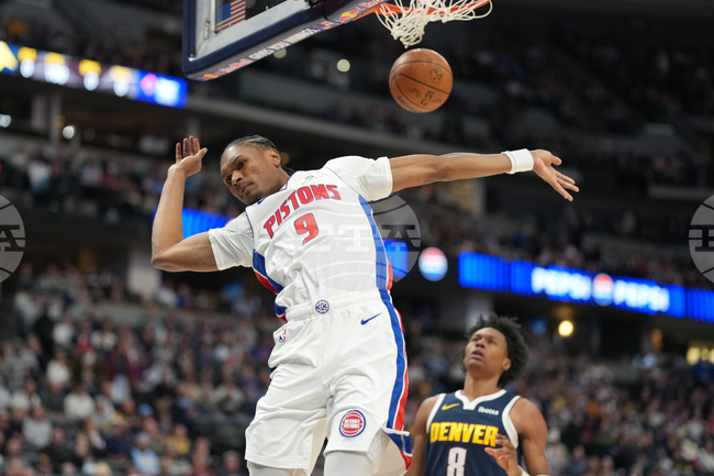 Pistons Nuggets Basketball