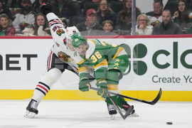Blackhawks Wild Hockey