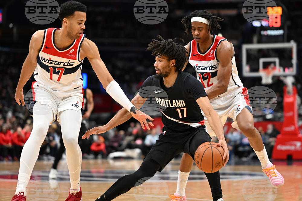 Trail Blazers Wizards Basketball