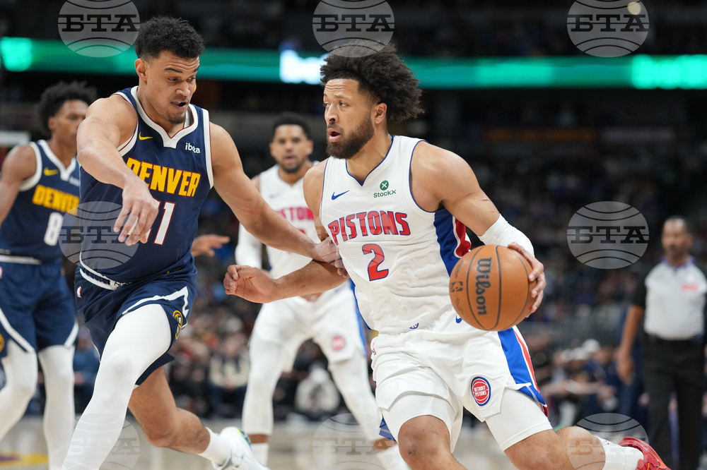 Pistons Nuggets Basketball