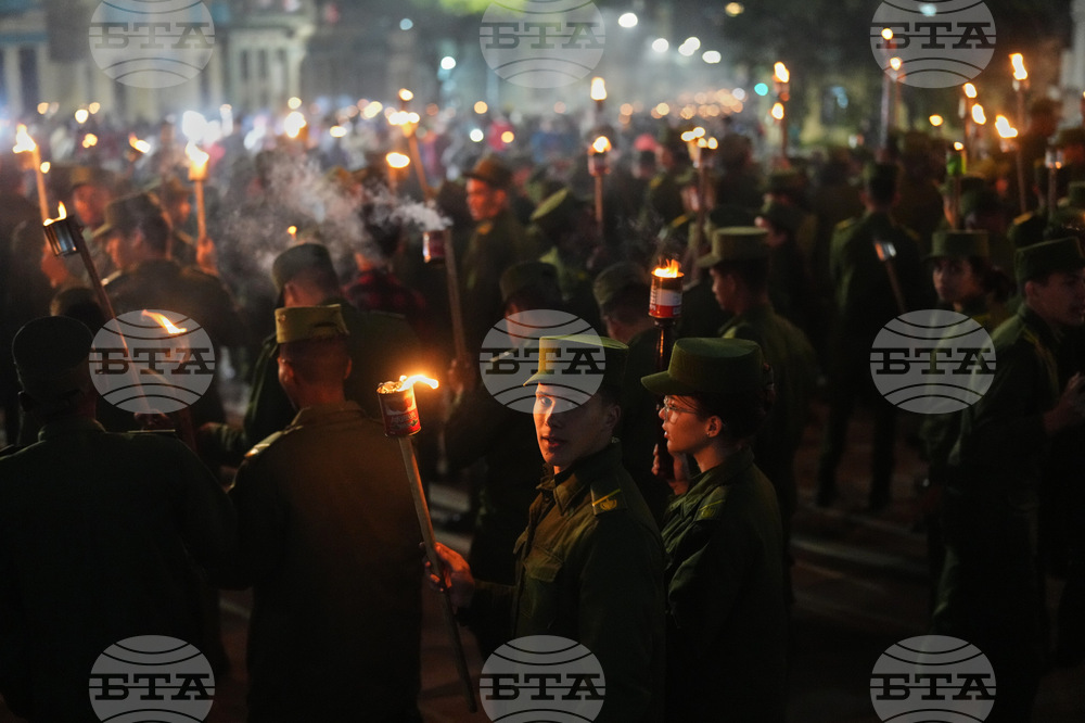 APTOPIX Cuba Marti Anniversary