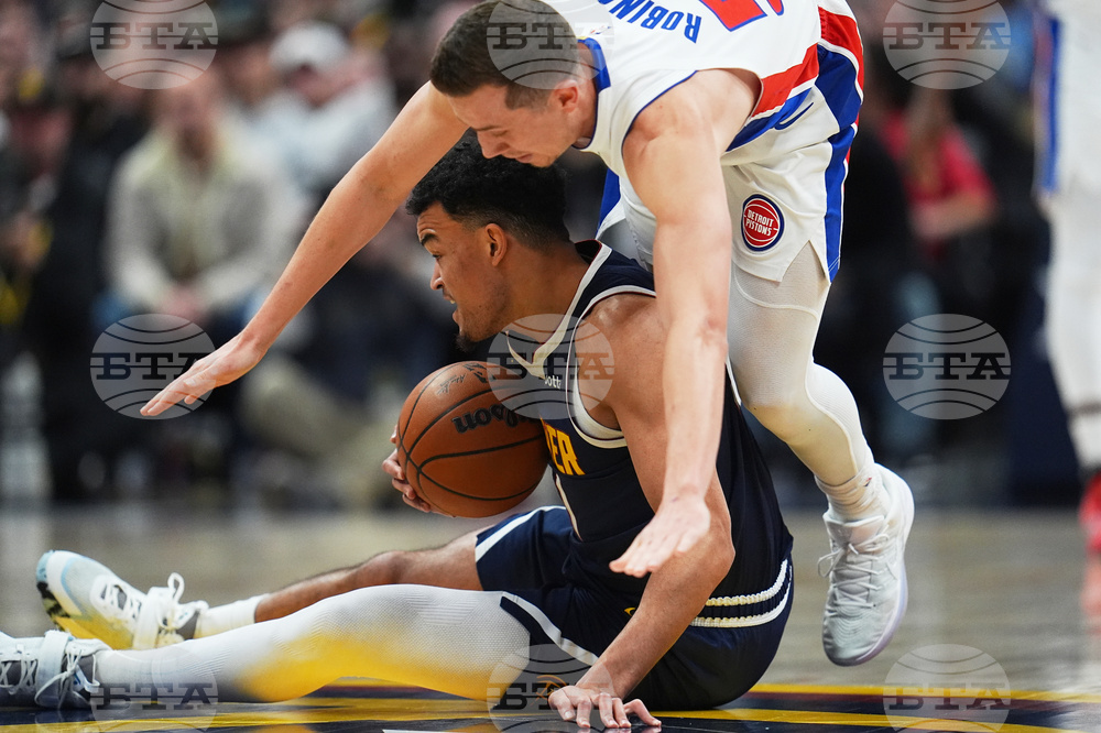 Pistons Nuggets Basketball