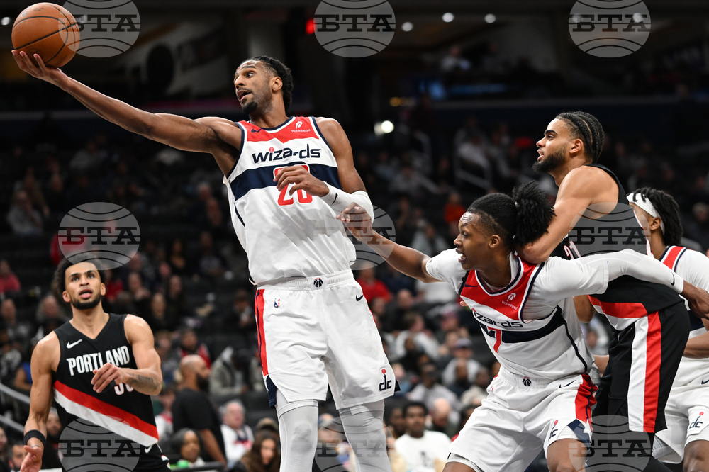 Trail Blazers Wizards Basketball