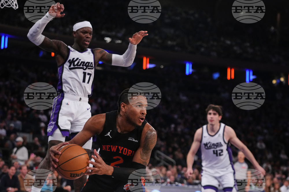 Kings Knicks Basketball