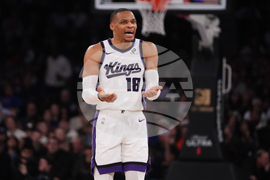 Kings Knicks Basketball