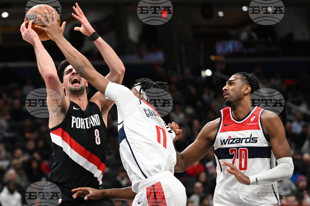 Trail Blazers Wizards Basketball