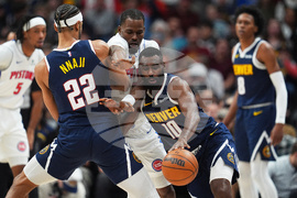 Pistons Nuggets Basketball