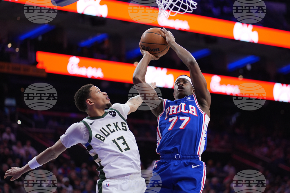 Bucks 76ers Basketball