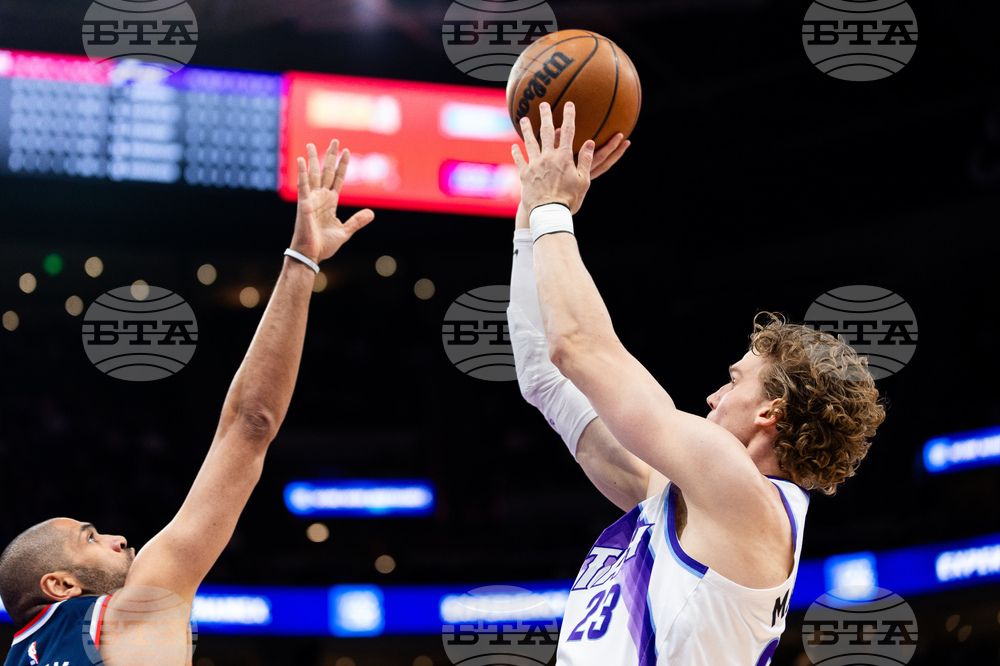 Clippers Jazz Basketball