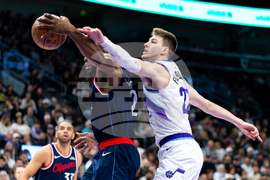 Clippers Jazz Basketball