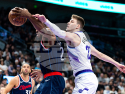 Clippers Jazz Basketball