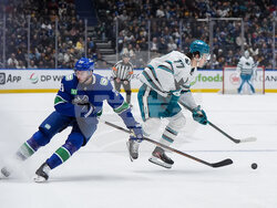 Sharks Canucks Hockey