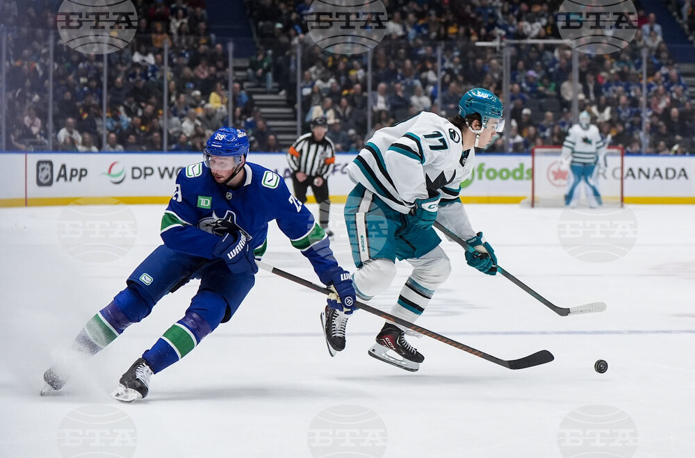 Sharks Canucks Hockey