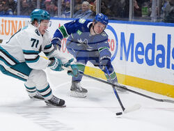 Sharks Canucks Hockey