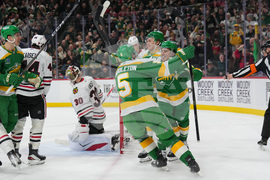 Blackhawks Wild Hockey