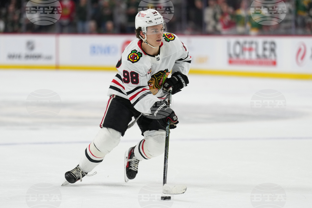 Blackhawks Wild Hockey