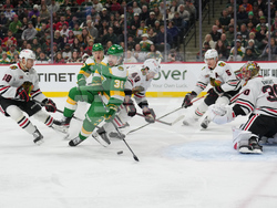 Blackhawks Wild Hockey