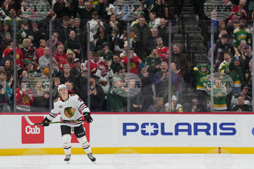 Blackhawks Wild Hockey
