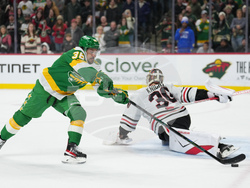 Blackhawks Wild Hockey
